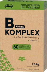 Vitar B-komplex Forte EKO 60 kapslí
