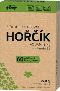Vitar Hořčík Aquamin EKO 60 kapslí Vitar Hořčík Aquamin EKO 60 kapslí