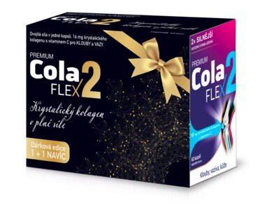 Premium Colaflex 2 60 kapslí Vánoční edice 1+1 ZDARMA