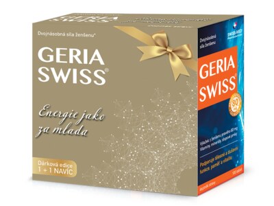 Geriaswiss® 100 tbl Vánoční edice 1+1 ZDARMA Geriaswiss® 100 tbl Vánoční edice 1+1 ZDARMA