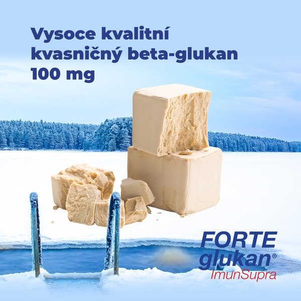 FORTEglukan® ImunSupra 60 tablet Vánoční edice 1+1 ZDARMA FORTEglukan® ImunSupra 60 tablet Vánoční edice 1+1 ZDARMA