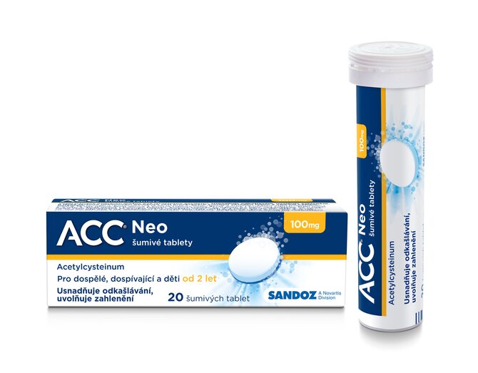 ACC® NEO 100 mg šumivé tablety ACC® NEO 100 mg šumivé tablety