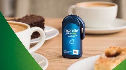 Lisované pastilky Nicorette® Mint 4 mg 