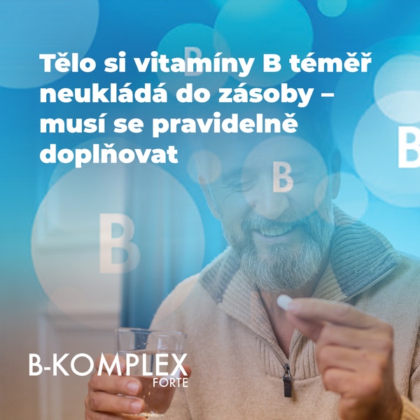 B-komplex FORTE 30 tablet 1+1 ZDARMA
