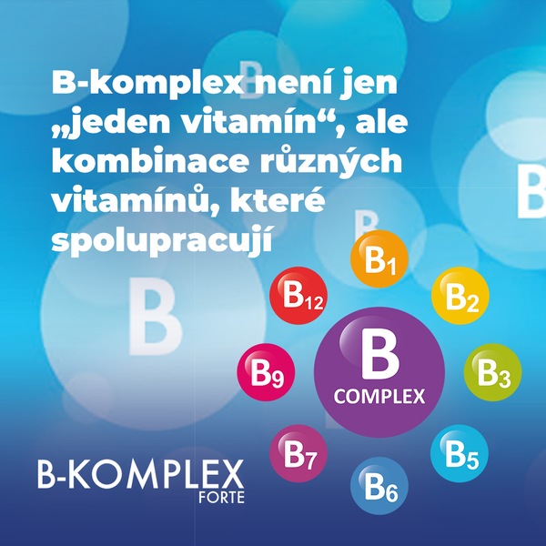 B-komplex FORTE 30 tablet 1+1 ZDARMA