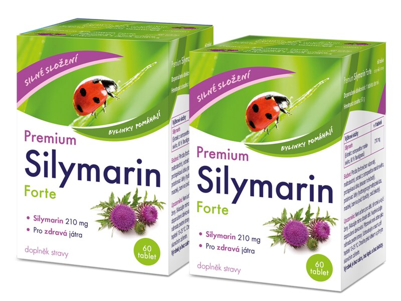Premium Silymarin Forte 60 tablet  1+1 ZDARMA