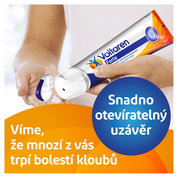 Voltaren Forte 20 mg/g gel proti bolesti 150 g