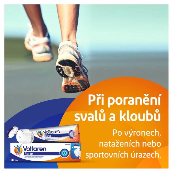 Voltaren Forte 20 mg/g gel proti bolesti 150 g