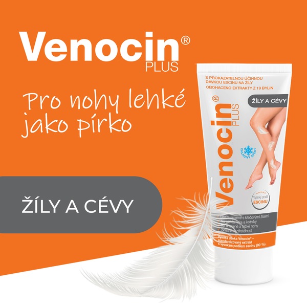 Venocin Plus žíly a cévy 125 ml