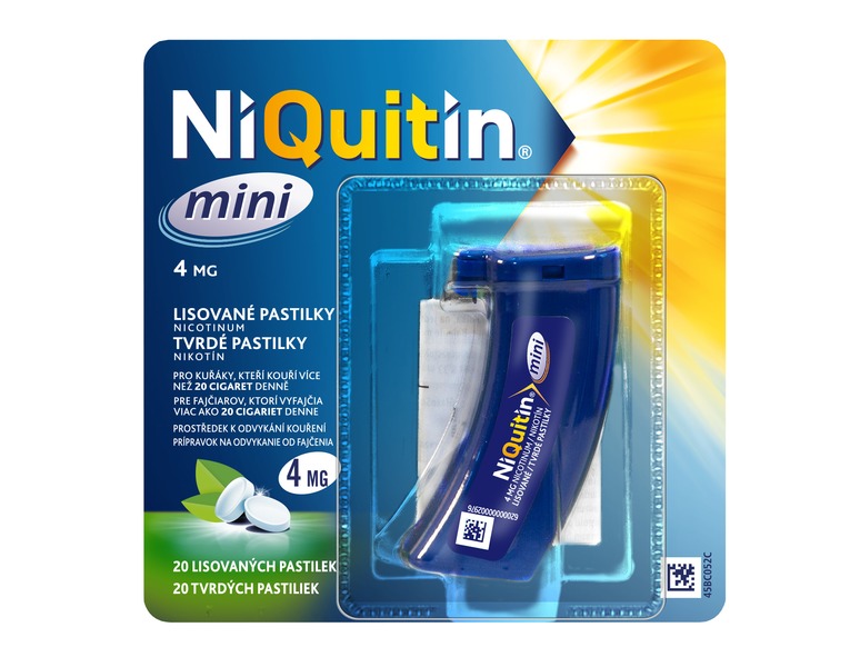 Niquitin Mini 4 mg 20 pastilek