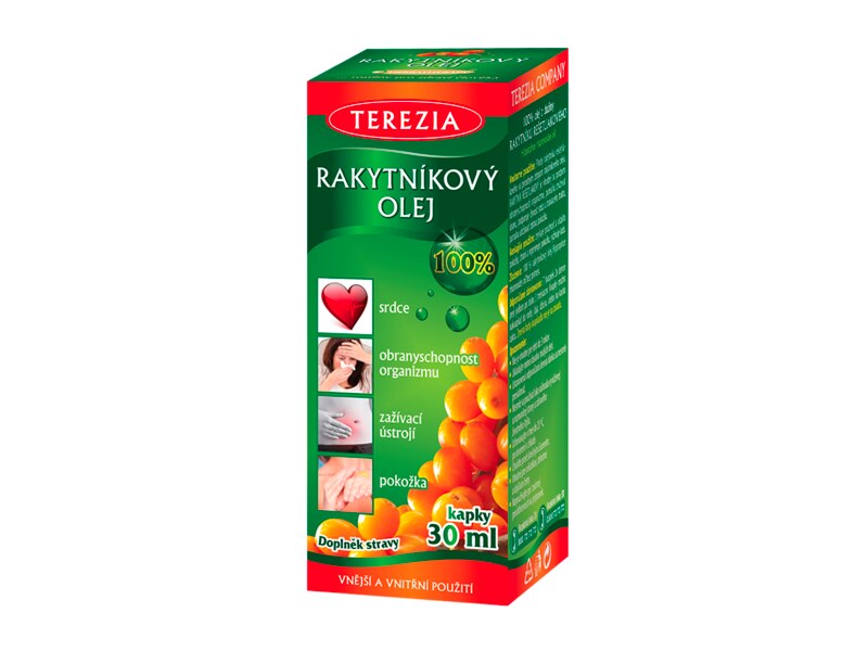 Terezia Rakytníkový olej 100% kapky 30 ml