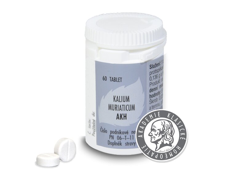Kalium muriaticum AKH 60 tablet