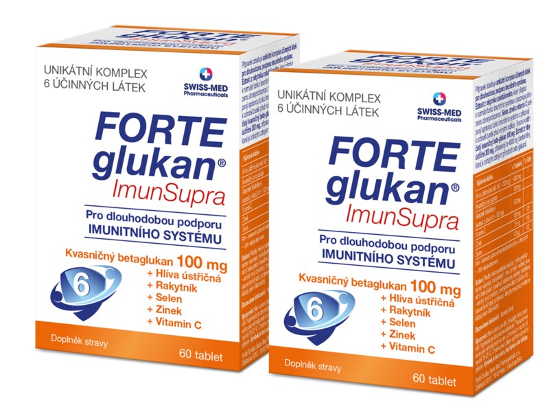 FORTEglukan® ImunSupra 60 tablet  1+1 ZDARMA