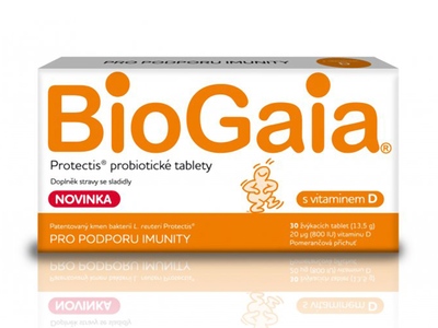 BioGaia Protectis s vitaminem D 30 tablet