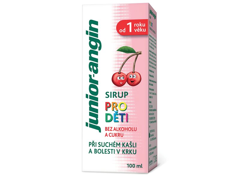 Junior-angin sirup pro děti 100 ml