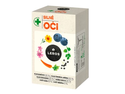 Leros Silné oči nálevové sáčky 20x1,5 g