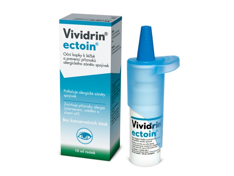 Vividrin Ectoin oční kapky 10 ml