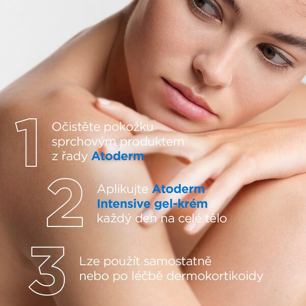 Bioderma Atoderm Intensive gel-creme zklidňující gel-krém 500 ml Bioderma Atoderm Intensive gel-creme zklidňující gel-krém 500 ml