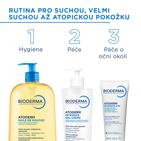 Bioderma Atoderm Intensive gel-creme zklidňující gel-krém 500 ml Bioderma Atoderm Intensive gel-creme zklidňující gel-krém 500 ml
