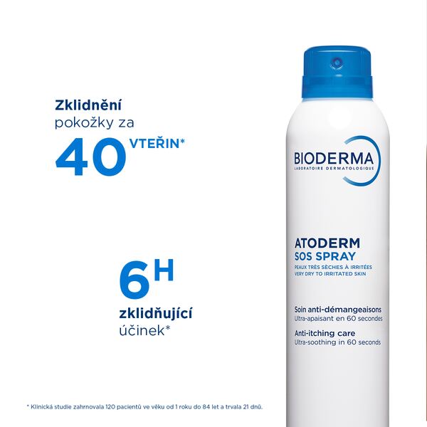 Bioderma Atoderm SOS sprej 200 ml