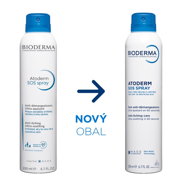 Bioderma Atoderm SOS sprej 200 ml Bioderma Atoderm SOS sprej 200 ml