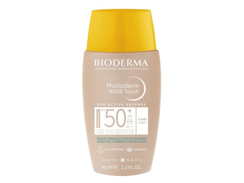 Bioderma Photoderm Nude Touch tónovací fluid světlý SPF50+ 40 ml