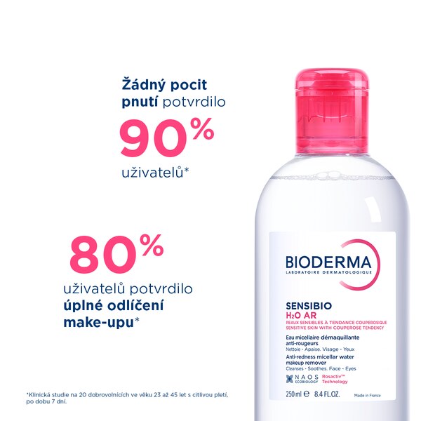 Bioderma Sensibio H2O AR micelární voda 250 ml