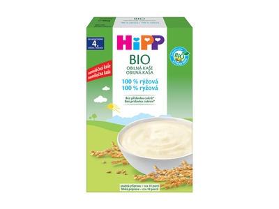 Hipp BIO Kaše obilná 100% rýžová 4 m+ 200 g