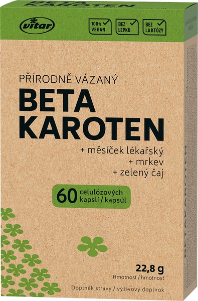 Vitar Betakaroten EKO 60 kapslí