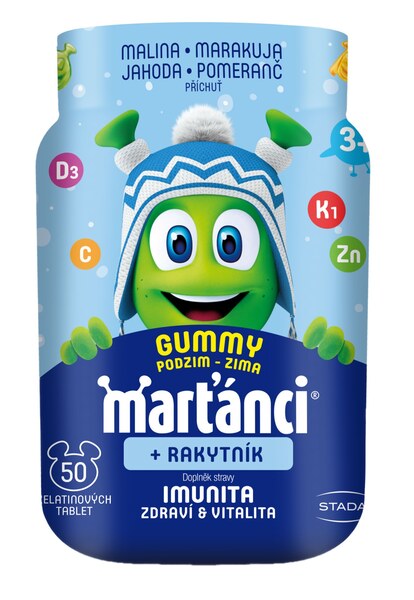Marťánci Gummy Podzim-Zima 50 ks Marťánci Gummy Podzim-Zima 50 ks