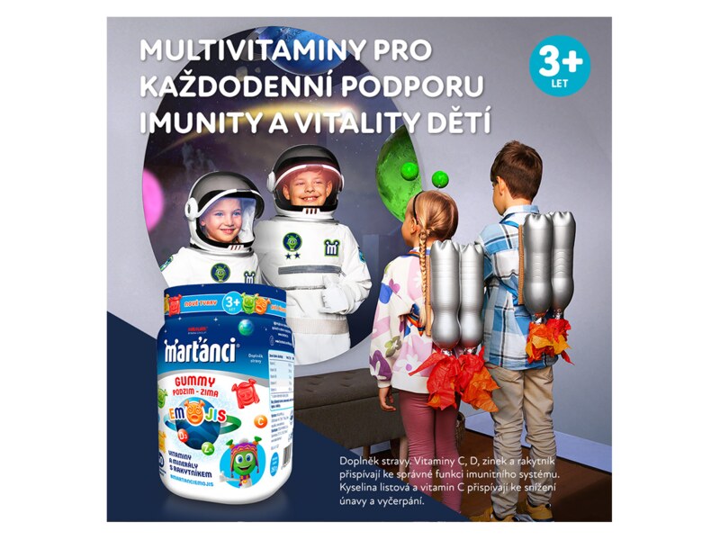 Marťánci Gummy Podzim-Zima 50 ks