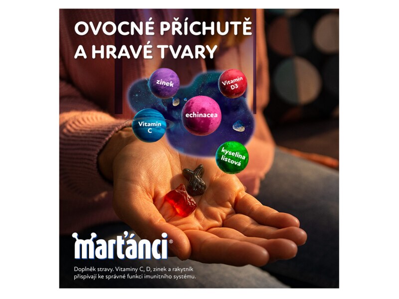 Marťánci Gummy Podzim-Zima 50 ks