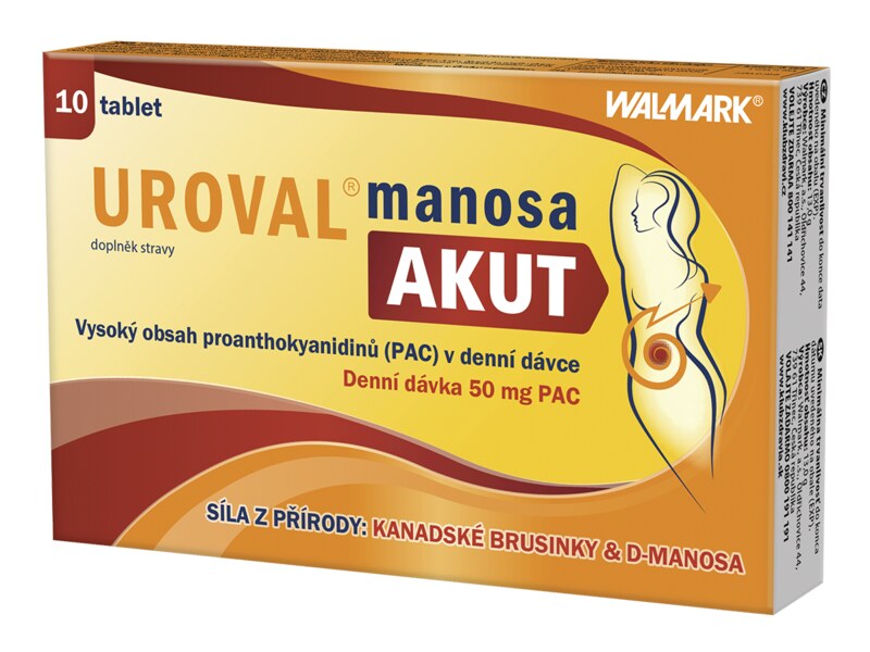 Uroval Manosa AKUT 10 tablet