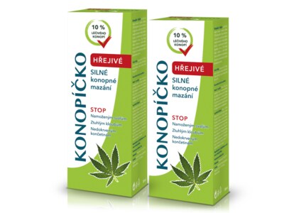 Konopíčko Hřejivé 200 ml 1+1 ZDARMA