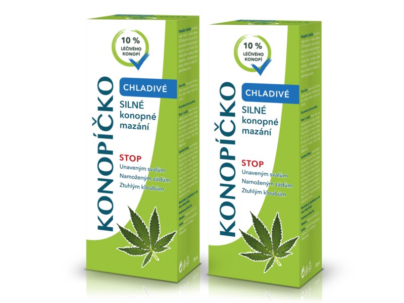 Konopíčko Chladivé 200 ml 1+1 ZDARMA