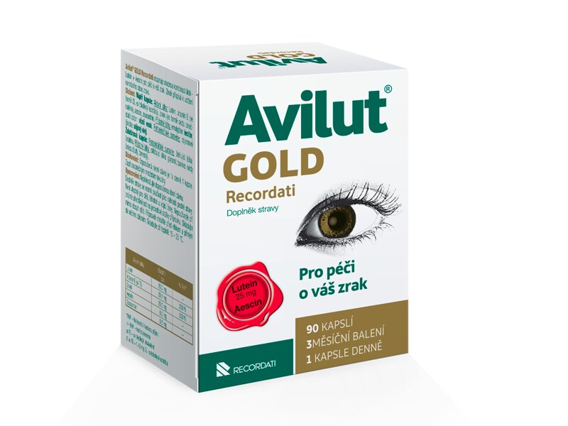 Avilut Gold Recordati 90 kapslí