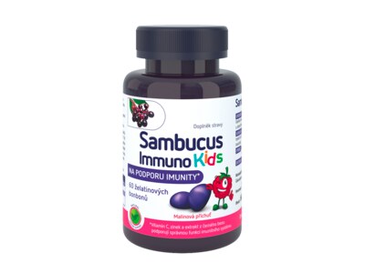 Sambucus Immuno Kids želatinové bonbony 60 ks Sambucus Immuno Kids želatinové bonbony 60 ks