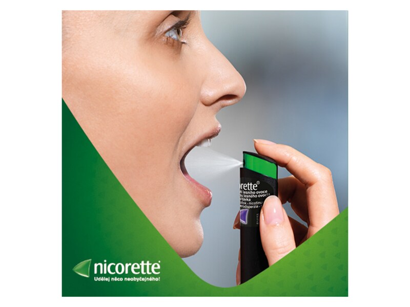 Nicorette spray 1 mg/dávka orální sprej 1x13,2 ml