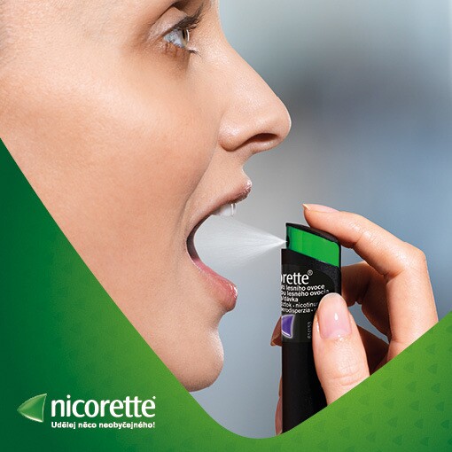 Nicorette spray 1 mg/dávka orální sprej 1x13,2 ml