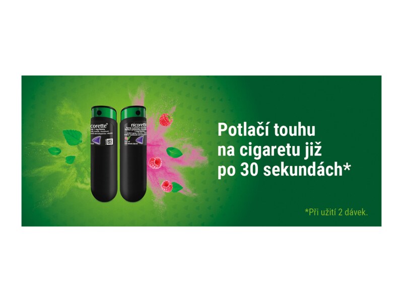 Nicorette spray 1 mg/dávka orální sprej 1x13,2 ml