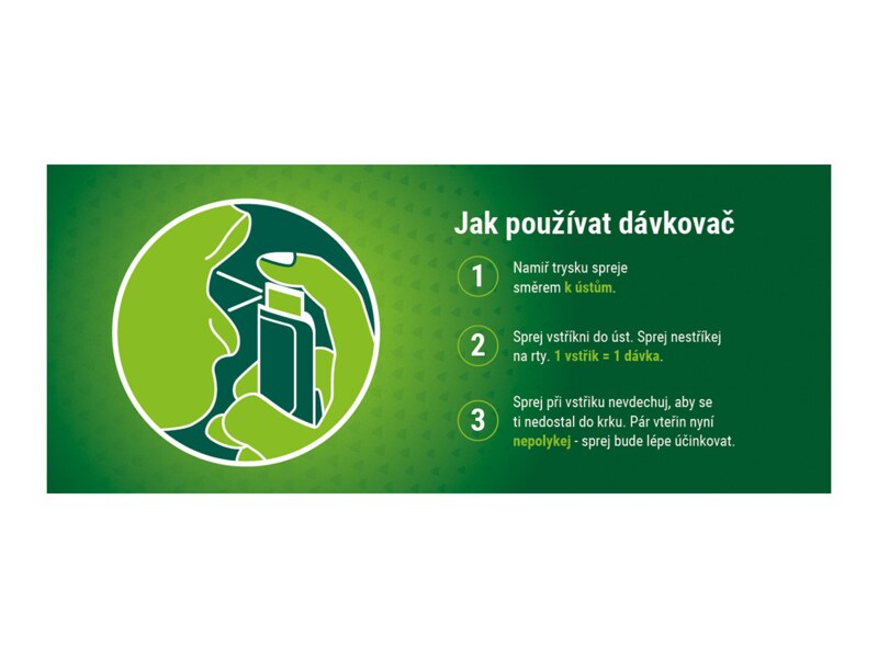 Nicorette spray 1 mg/dávka orální sprej 1x13,2 ml