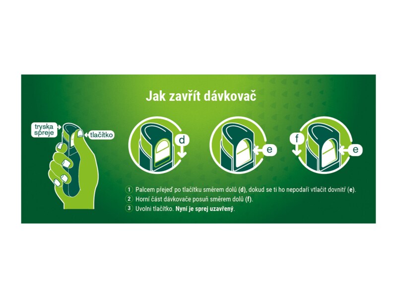 Nicorette spray 1 mg/dávka orální sprej 1x13,2 ml