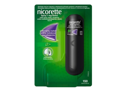 Nicorette spray 1 mg/dávka orální sprej 1x13,2 ml