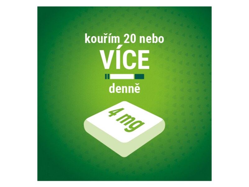 Nicorette Icemint Gum 4 mg léčivá žvýkací guma 105 žvýkaček