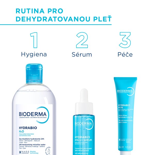 Bioderma Hydrabio H2O micelární voda 250 ml