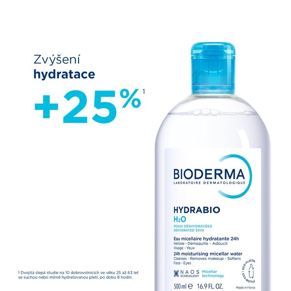 Bioderma Hydrabio H2O micelární voda 250 ml