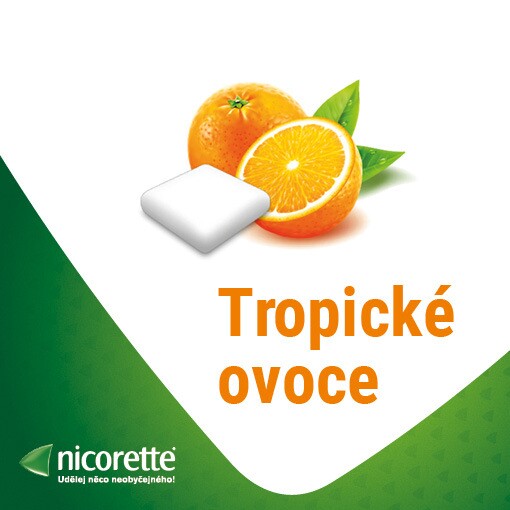 Nicorette Freshfruit Gum 2 mg léčivá žvýkacích guma 30 žvýkaček
