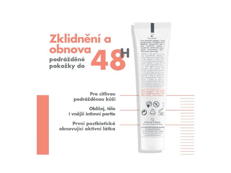 Avene Cicalfate+ obnovující ochranný krém 100 ml
