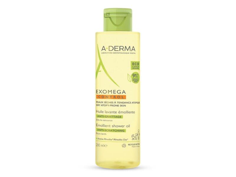 A-Derma Exomega Control Zvláčňující sprchový olej 200 ml 