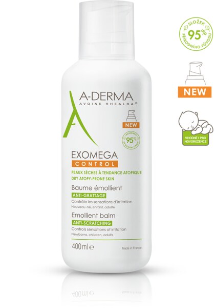 A-Derma Exomega Control emolienční balzám 400 ml 